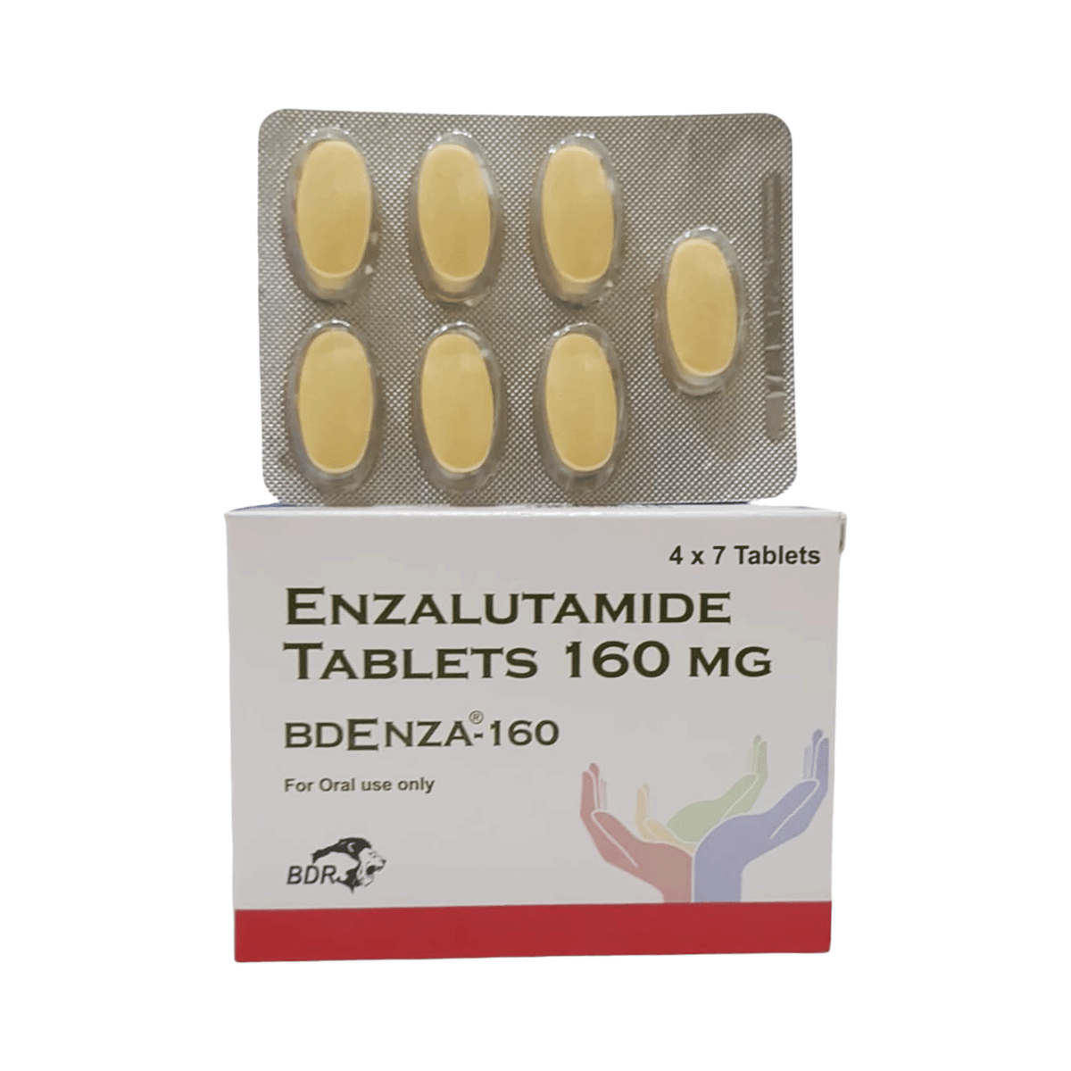 BDenza 160 pack, enzalutamide by BDR Pharmaceuticals