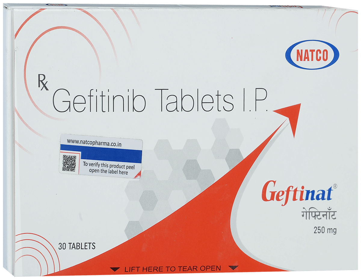 Geftinat 250 pack, gefitinib by Natco