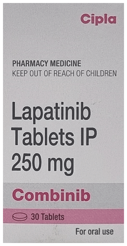 Combinib 250 pack, lapatinib ditosylate by Cipla