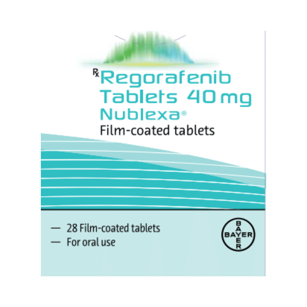 Nublexa 40 pack, regorafenib by Bayer