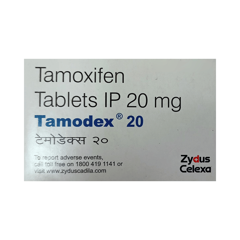 Tamodex 20 pack, tamoxifen citrate by Zydus