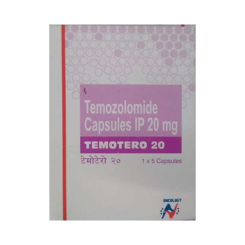 Temotero 20 pack, temozolomide by Alkem